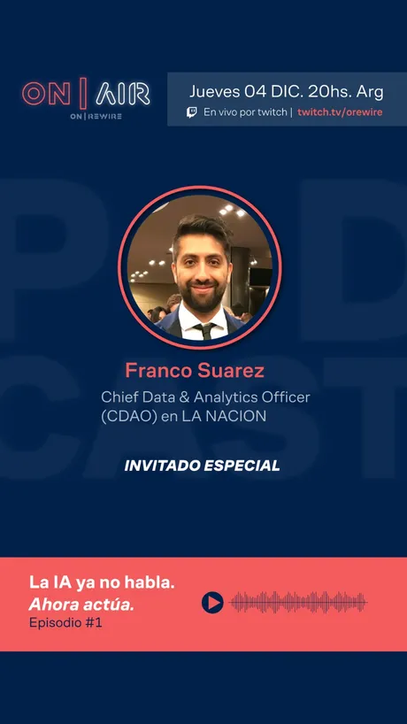 ON|AIR EP1 — Suarez: datos e IA