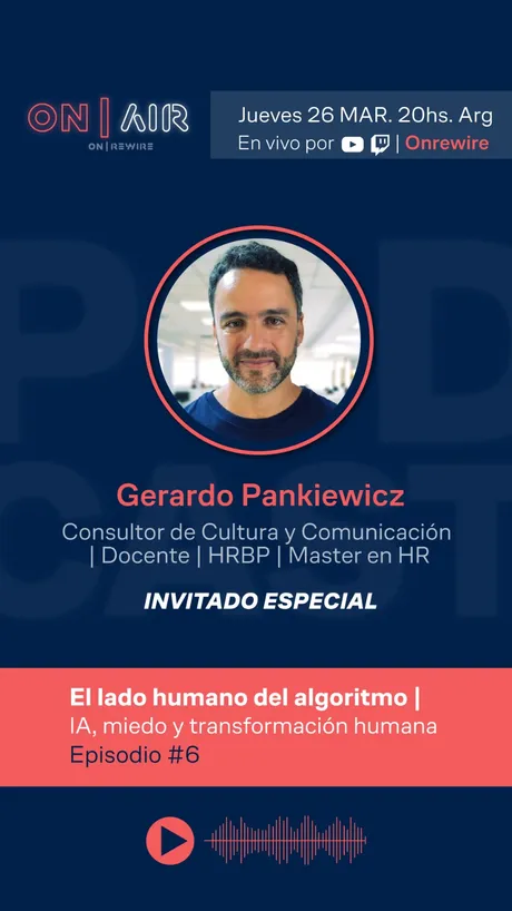ON|AIR EP6 — Pankiewicz: lado humano de la IA