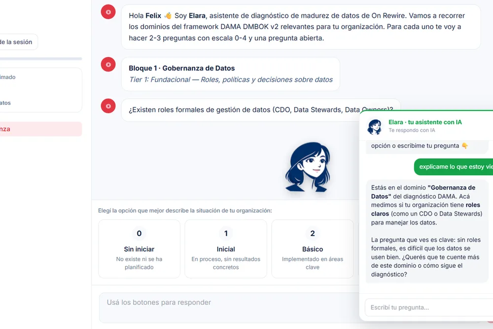 Elara — captura del producto